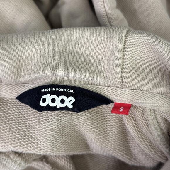 Dope Snow Common 22 Hoodie Mens Small Pullover Mountain Graphic Range Sand Soft - Picture 3 of 12